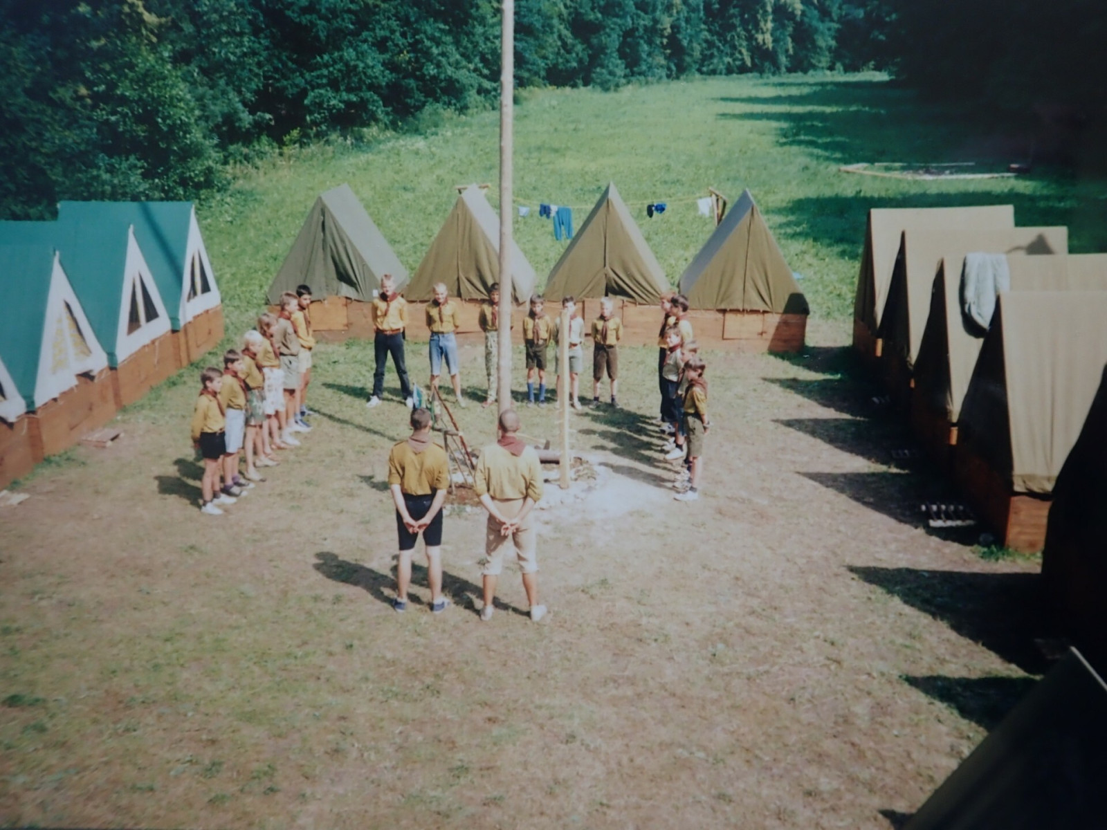 Tbor 1. oddlu skaut Chvalkovice 1993